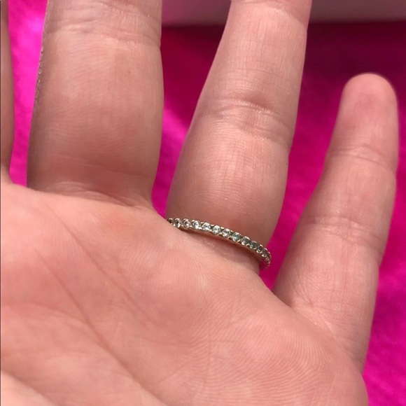 Authentic Pandora Sparkle Halo ring - Picture 5 of 5